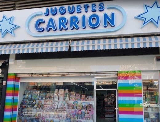Juguetes Carrión, tienda infantil en avenida de Velázquez, en Málaga capital