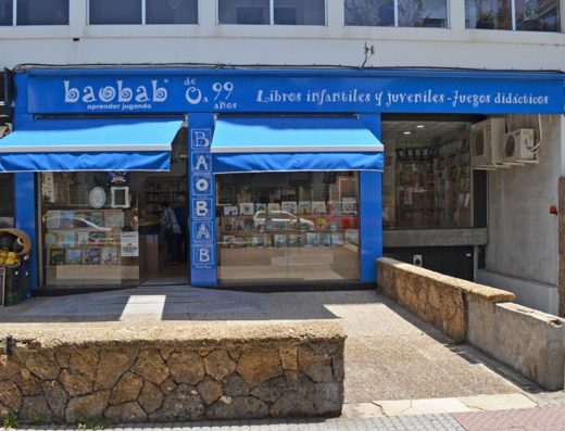 Librería Baobab, aprender jugando en Cádiz Extramuros