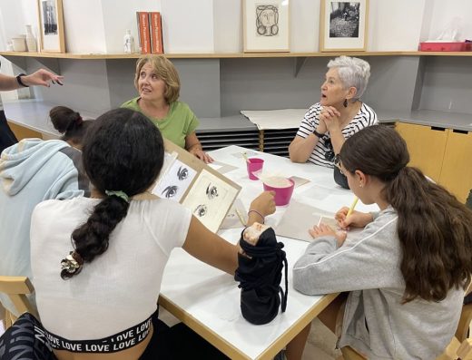 Visitas escolares y familiares al Museo Picasso de Málaga